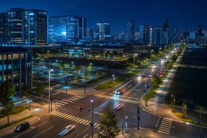 LongChi smart-city infrastructure illustration