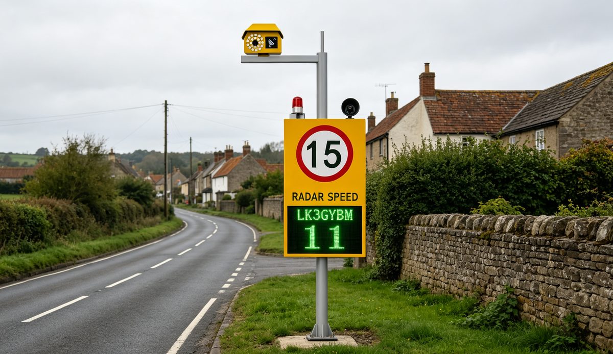 Vehicle speed monitoring project in Thailand