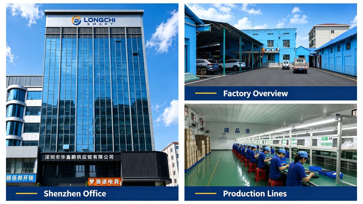 LongChi Smart company and manufacturing facility