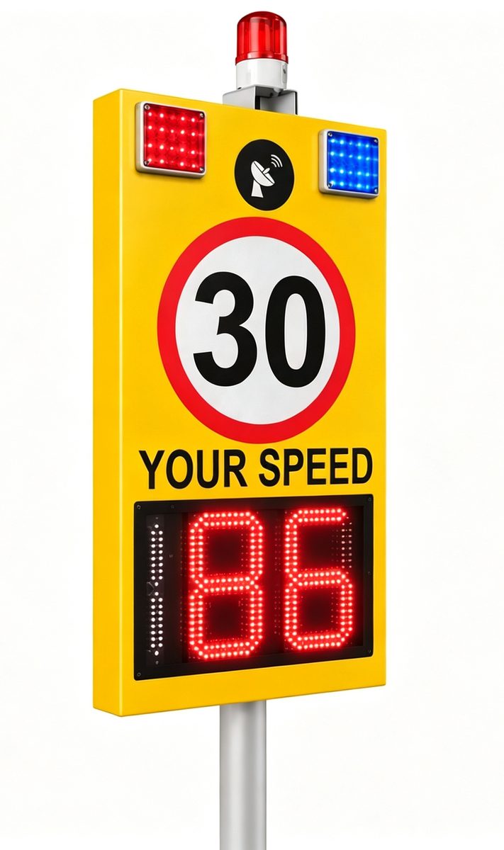 Radar speed sign product